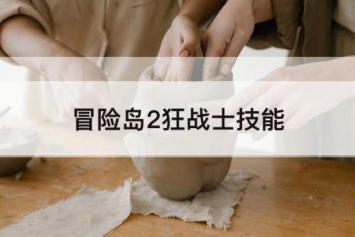 冒险岛2狂战士技能