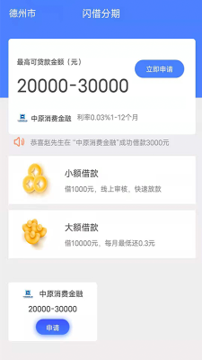 闪借分期app下载安装苹果手机版官网免费  v2.0图2